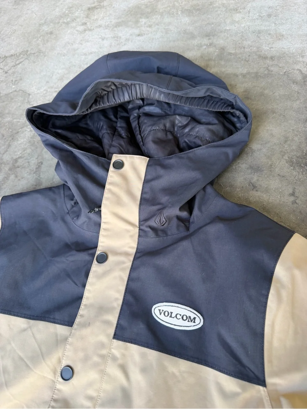 VOLCOM Stone.91 Insulated Snow Jacket Chestnut Brown Size Boys 10
